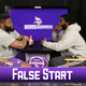 Minnesota Vikings defensive tackles Linval Joseph (left) and Sharrif Floyd play an ersatz Pyramid in the vikings.com video feature “Words With Teammates”